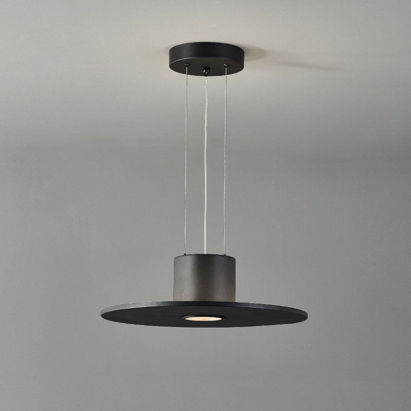 Modern Premium Pendant Lamp Black With Integrated LED