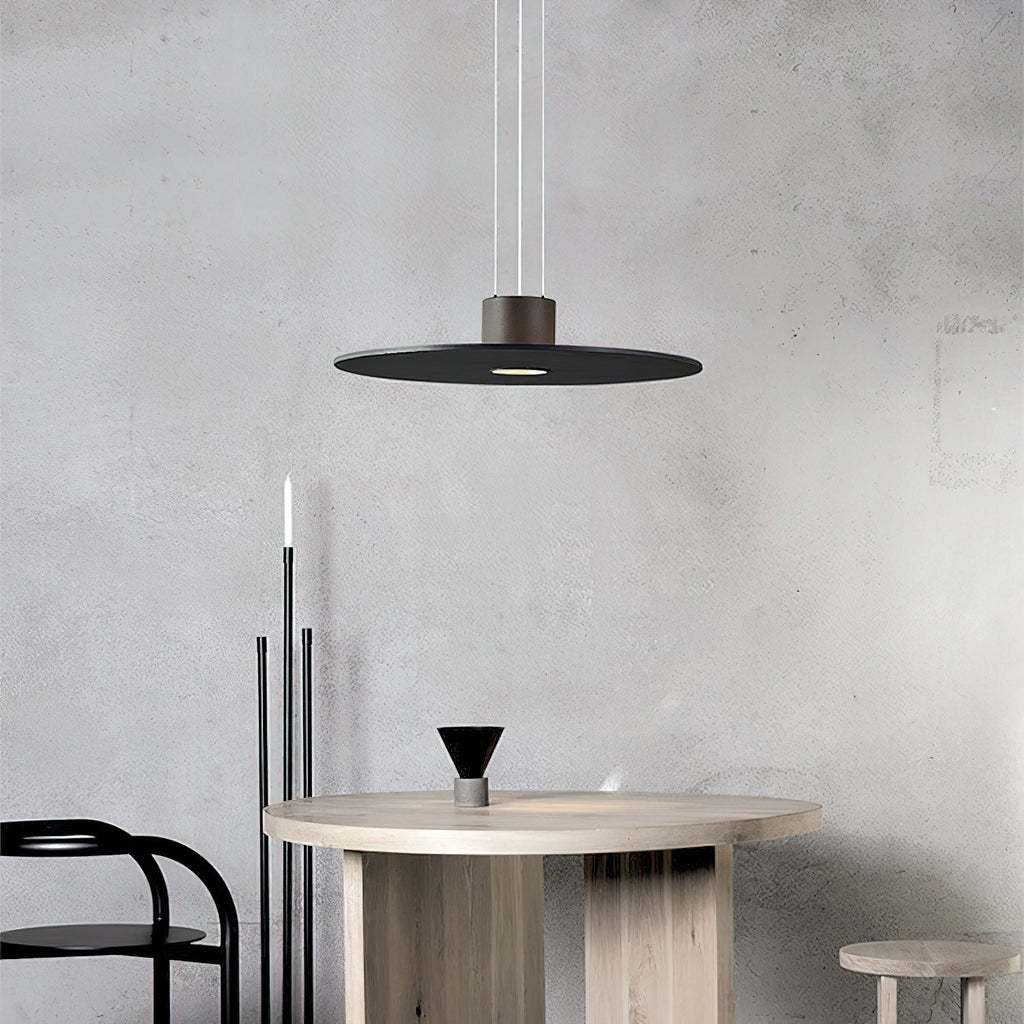 Modern Premium Pendant Lamp Black With Integrated LED