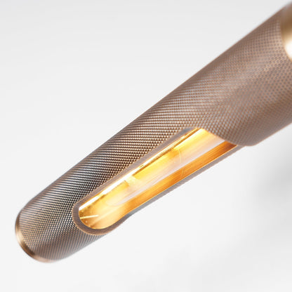 LED Damp Rated And Hardwired Brass Wall Light