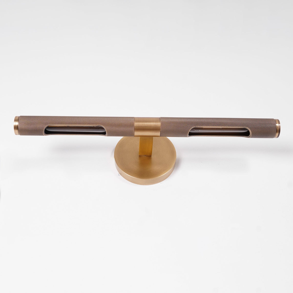 LED Damp Rated And Hardwired Brass Wall Light