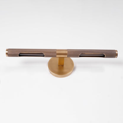LED Damp Rated And Hardwired Brass Wall Light