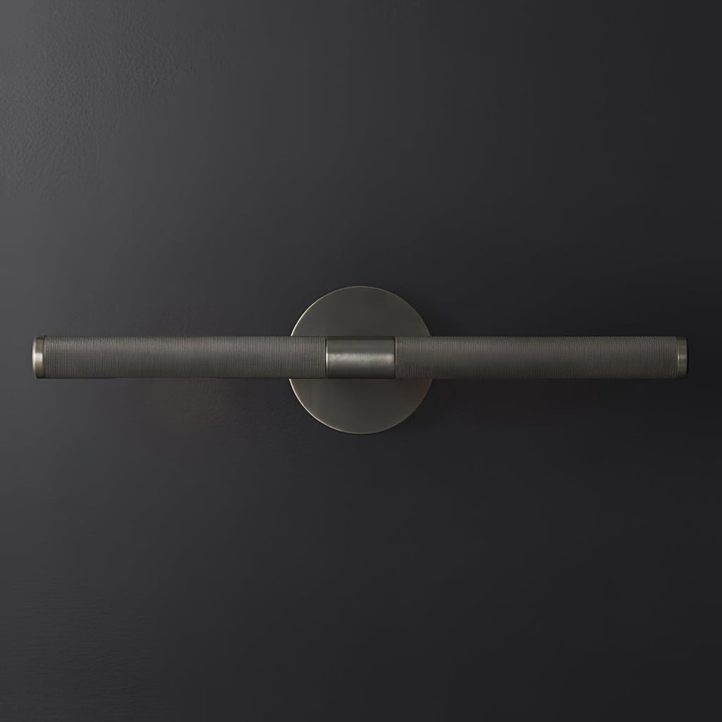 LED Damp Rated And Hardwired Brass Wall Light