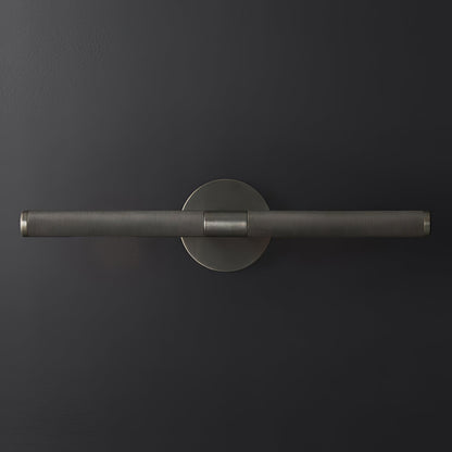 LED Damp Rated And Hardwired Brass Wall Light