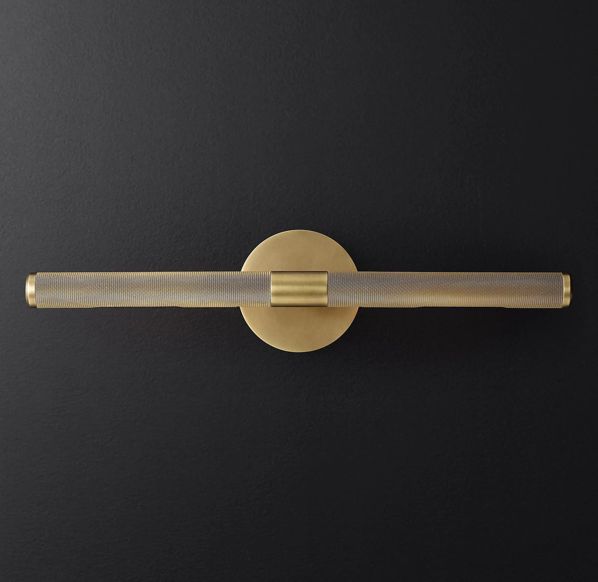 LED Damp Rated And Hardwired Brass Wall Light