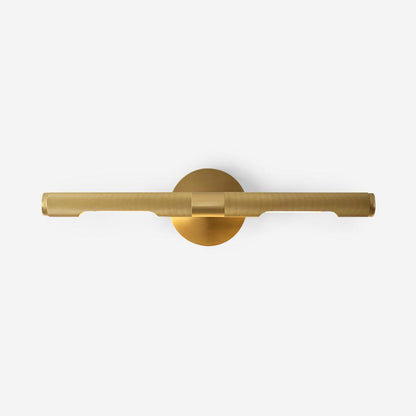 LED Damp Rated And Hardwired Brass Wall Light