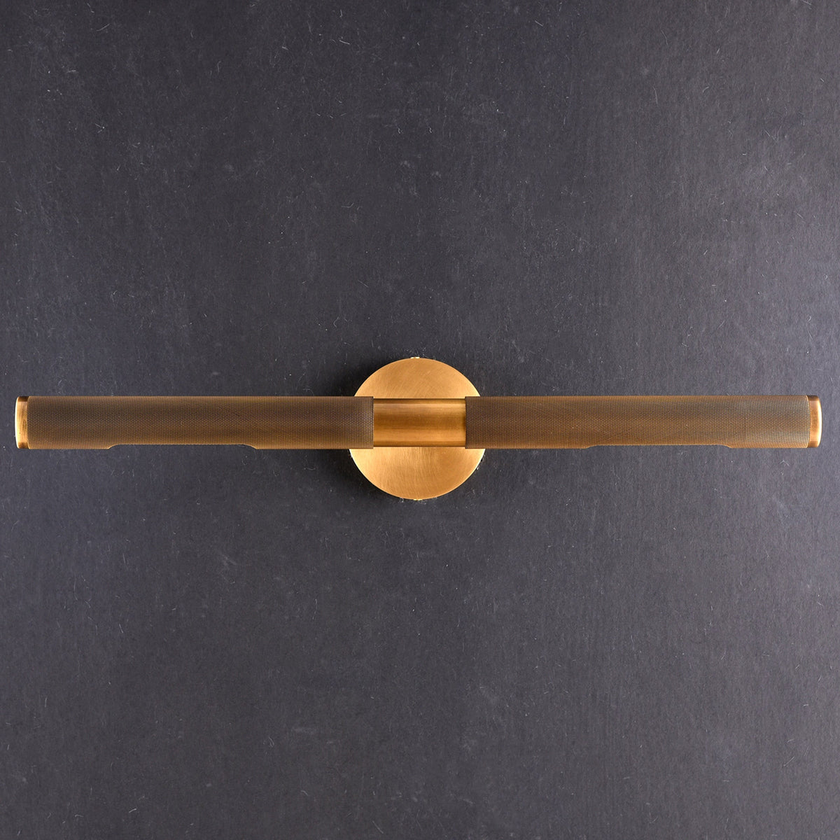 LED Damp Rated And Hardwired Brass Wall Light