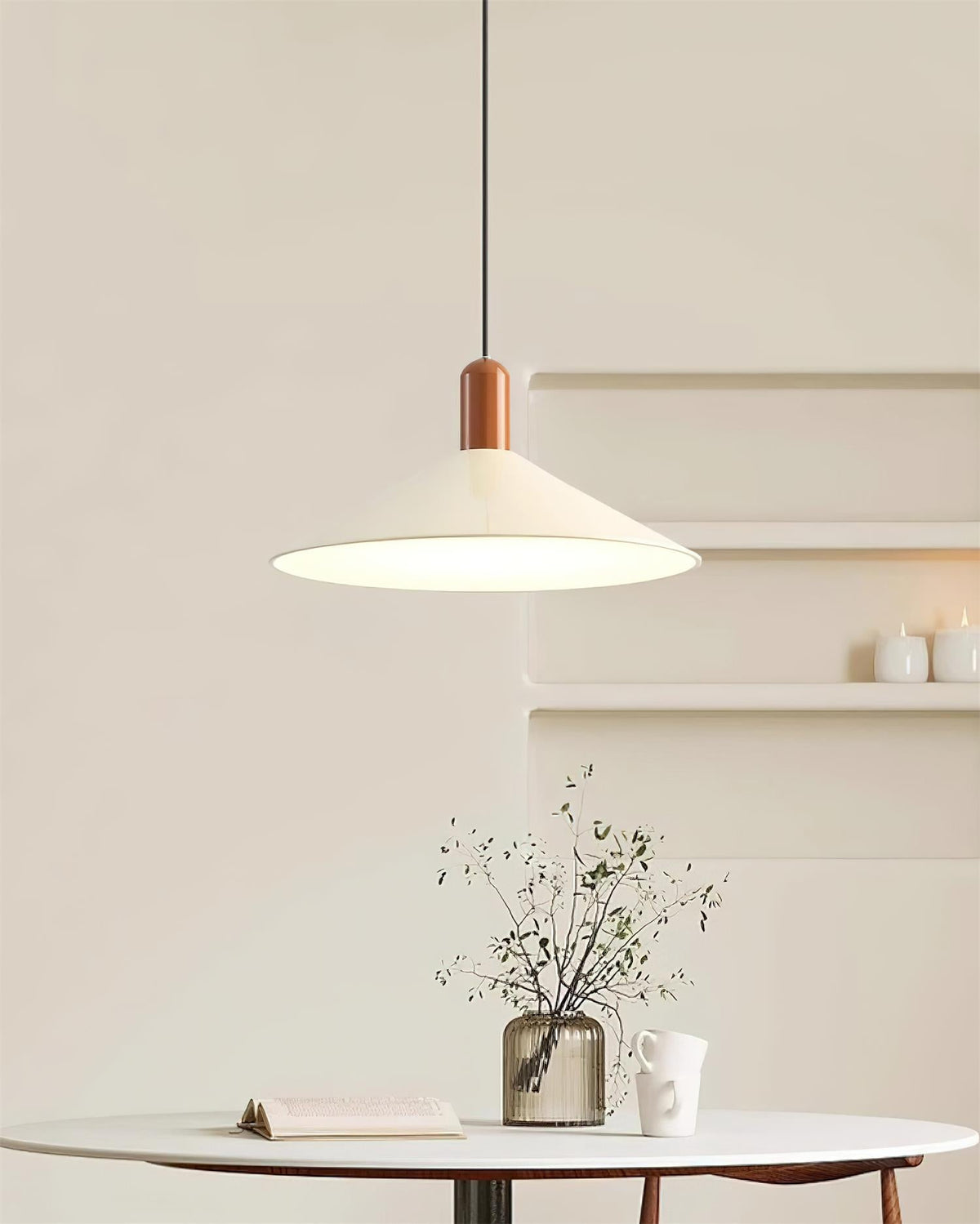 LED Pendant Light With Long Lifespan Minimalist Cone
