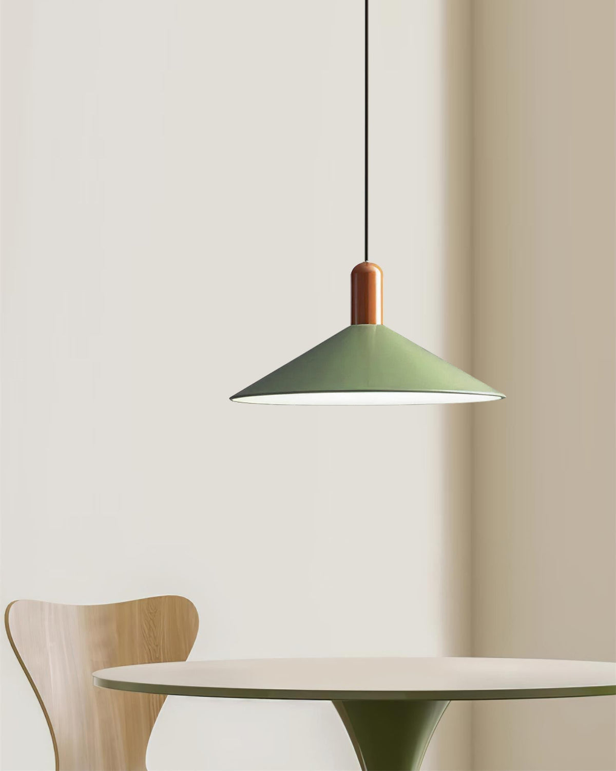 LED Pendant Light With Long Lifespan Minimalist Cone