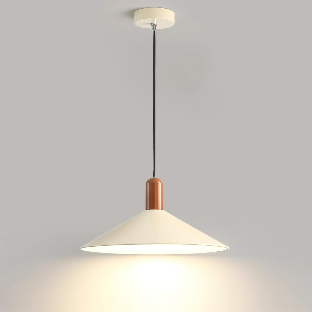LED Pendant Light With Long Lifespan Minimalist Cone