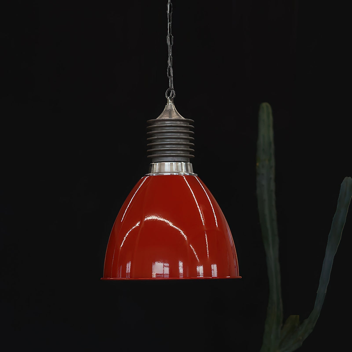 Modern Interiors Sleek Metal Pendant Lamp