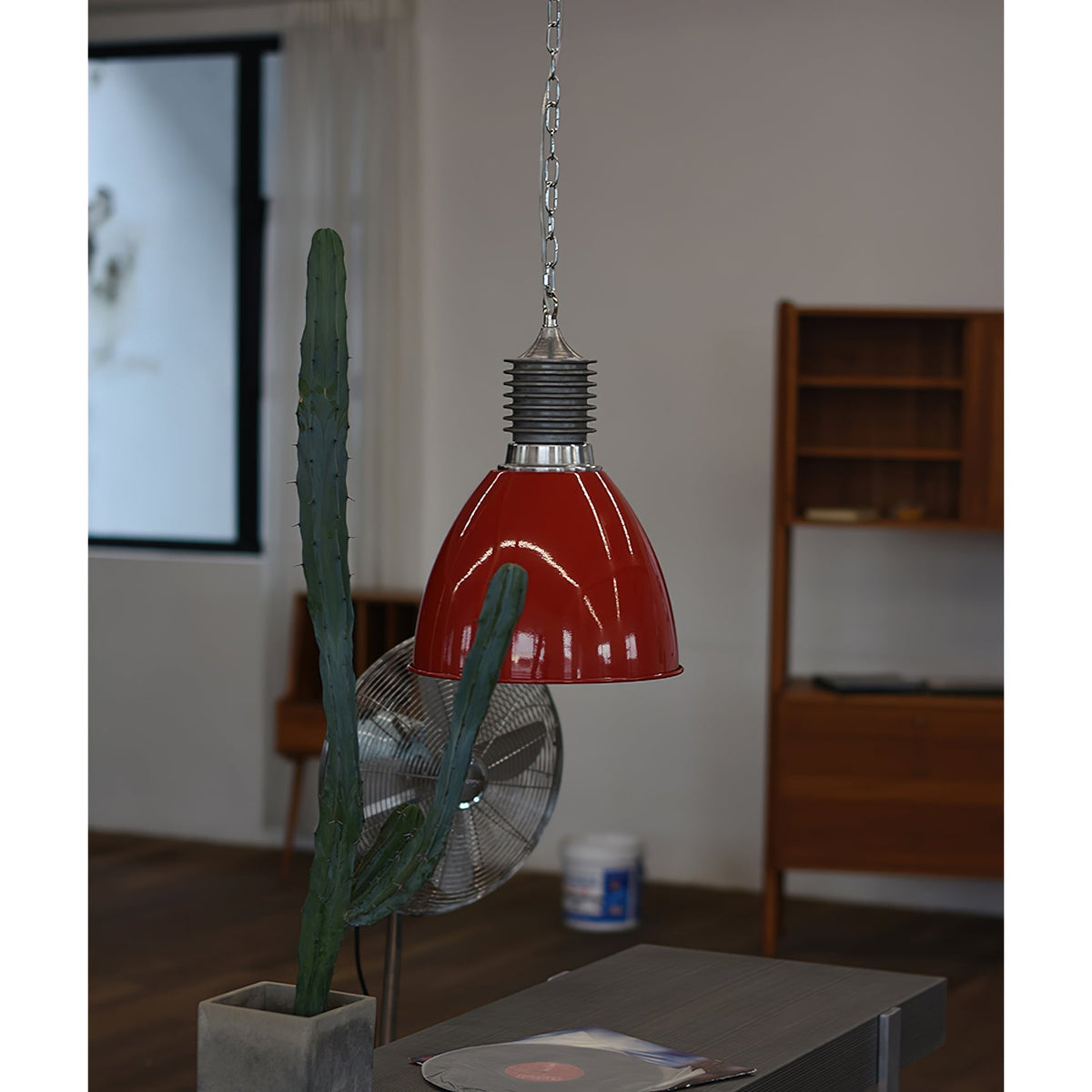 Modern Interiors Sleek Metal Pendant Lamp
