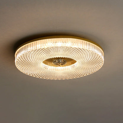 Ceiling Light Sphere Halo With Warm Ambient Glow