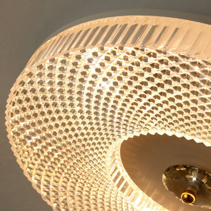 Ceiling Light Sphere Halo With Warm Ambient Glow