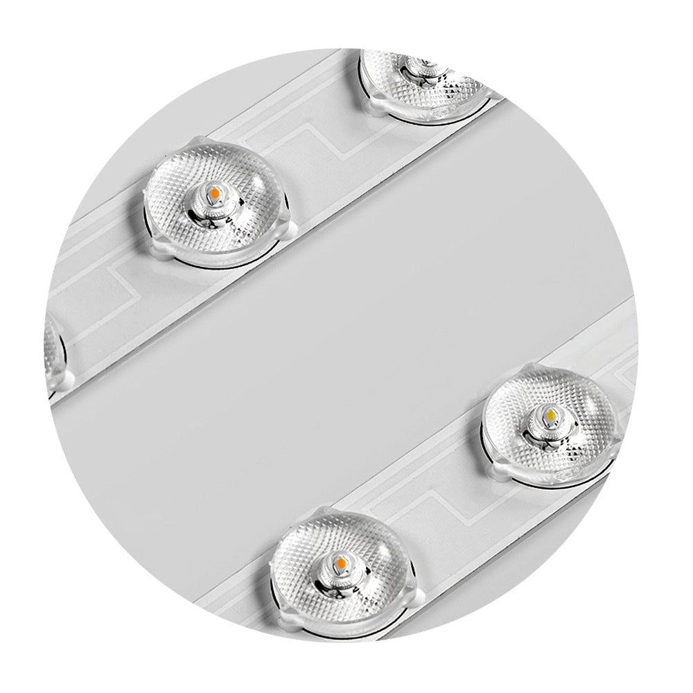 Ceiling Light Sphere Halo With Warm Ambient Glow