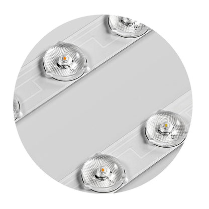 Ceiling Light Sphere Halo With Warm Ambient Glow