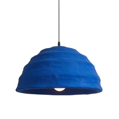 Modern Interiors Blue Dome Pendant Lamp