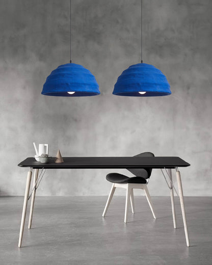 Modern Interiors Blue Dome Pendant Lamp