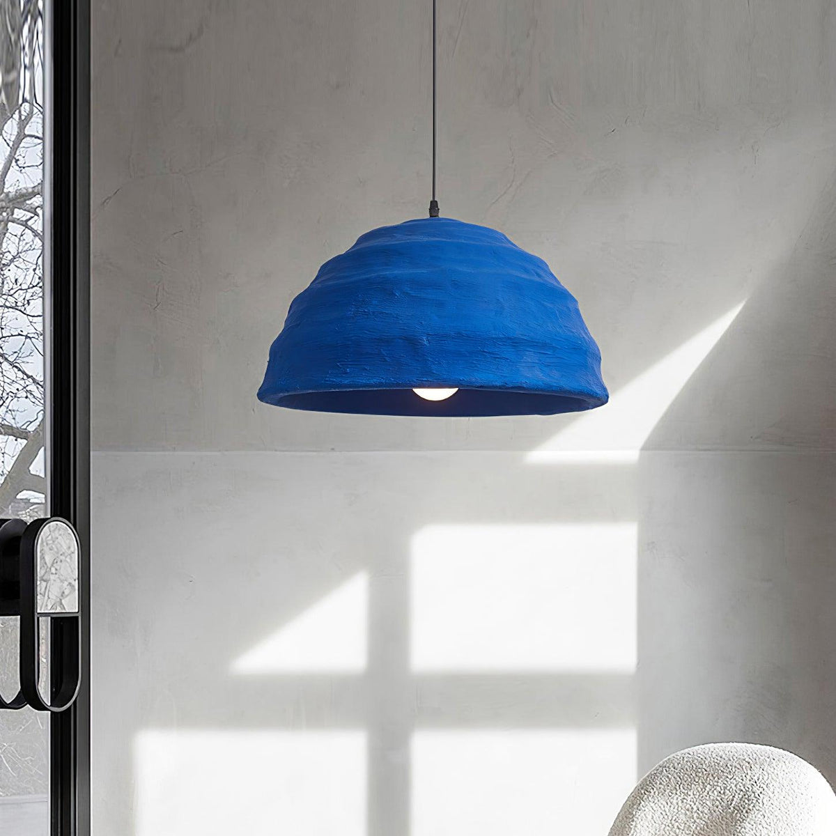 Modern Interiors Blue Dome Pendant Lamp