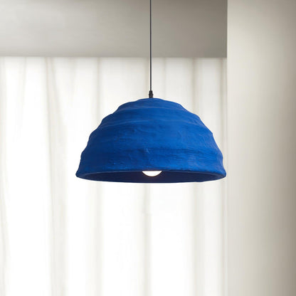 Modern Interiors Blue Dome Pendant Lamp