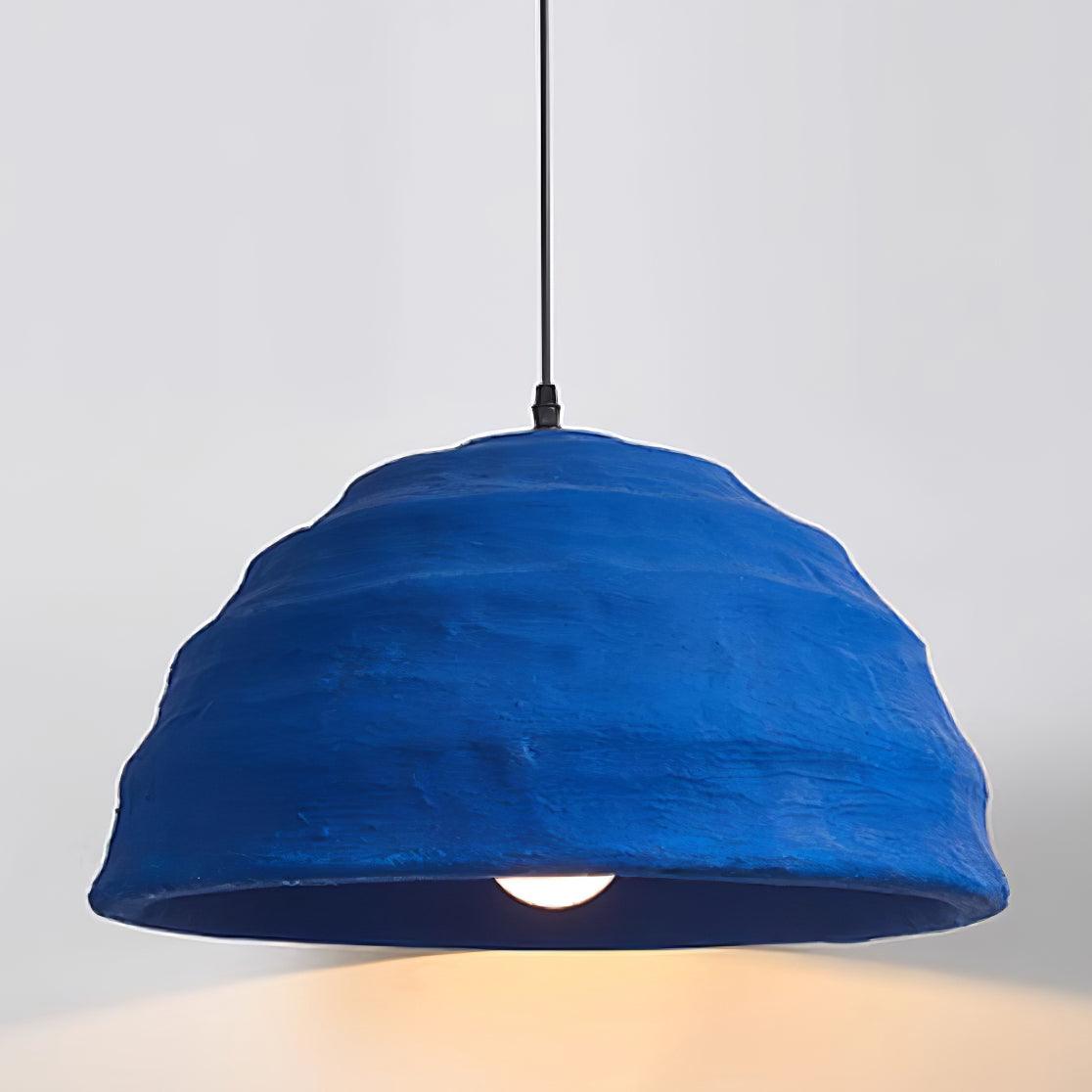 Modern Interiors Blue Dome Pendant Lamp
