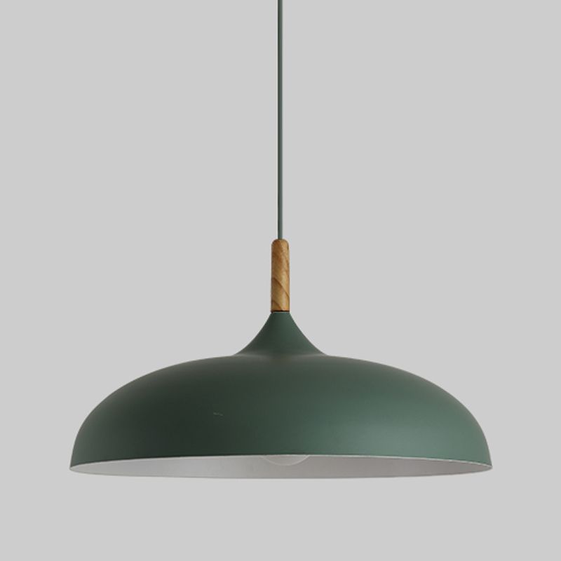 Dining Room Modern Dome Pendant Light With Soft Glow