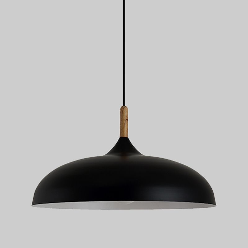 Dining Room Modern Dome Pendant Light With Soft Glow