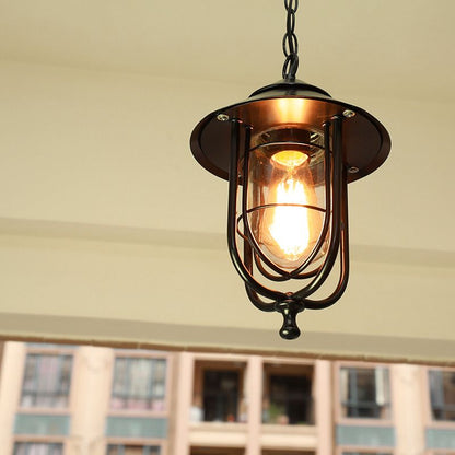 Pendant Light Metal Bronze Black Durable With Warm Glow