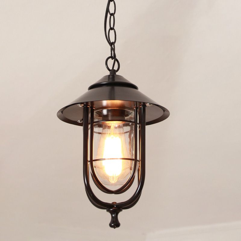 Pendant Light Metal Bronze Black Durable With Warm Glow