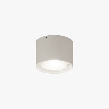 White Wood Or Black Finish Modern Round Flush Mount Ceiling Light