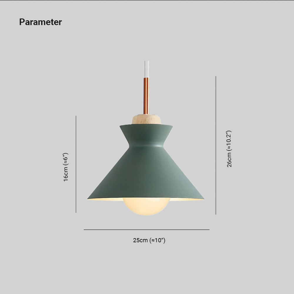 Colorful Geometric Design Pendant Light For Kitchen