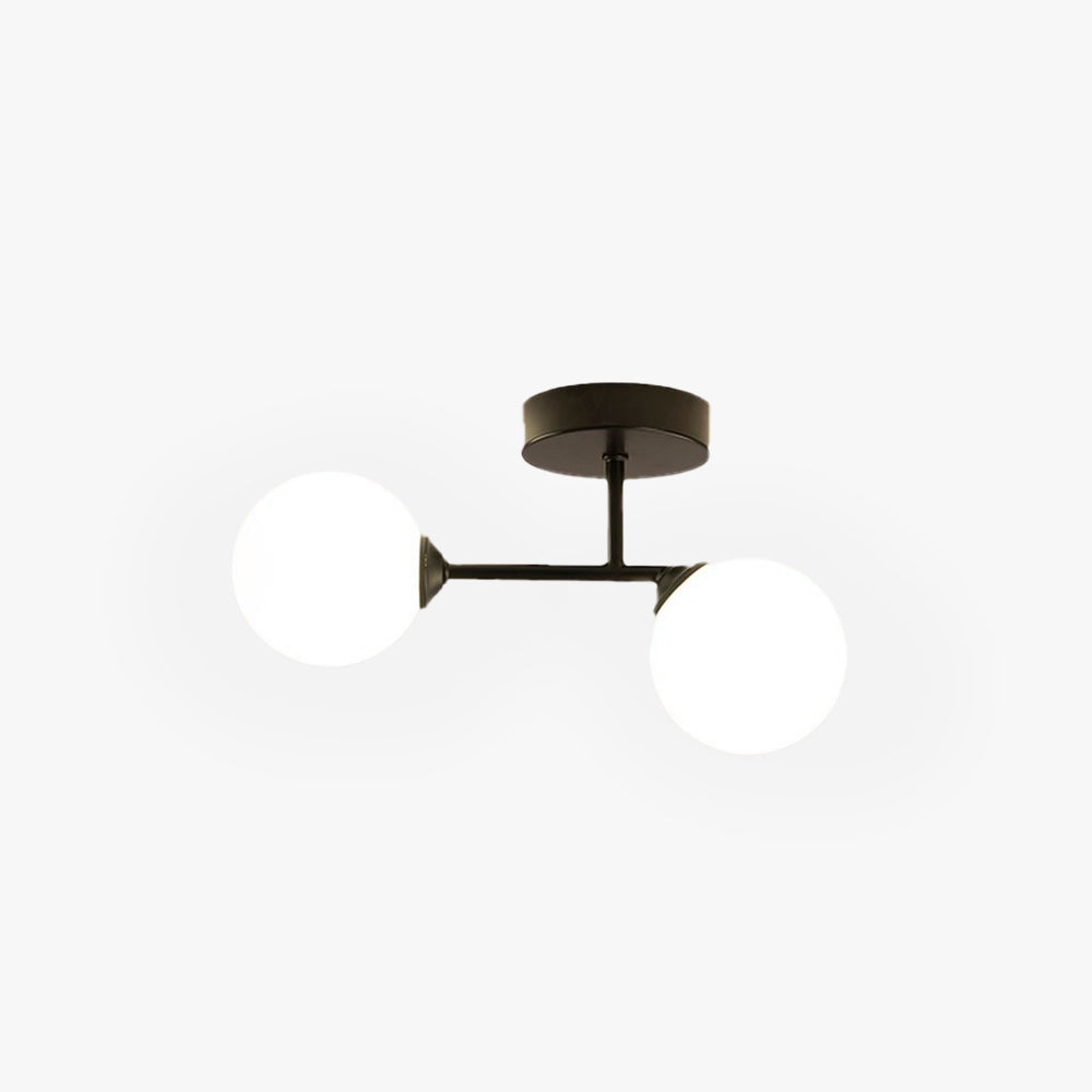 Semi Flush Dual Finish Indoor Ceiling Light Aurora
