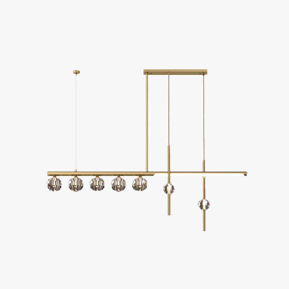 Pendant Light For Dining Room Ambiance Gold Crystal