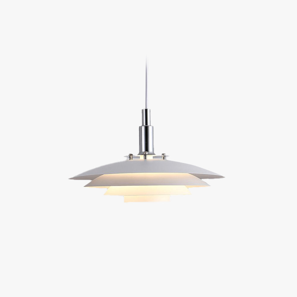 Ambient Dining Disc Shaped Metal Pendant Light