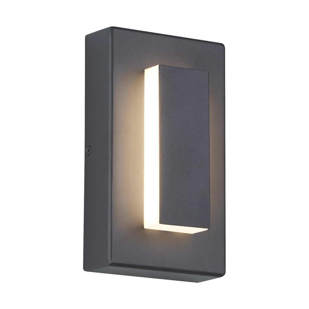 Dark Bronze Outdoor Square Modern Light