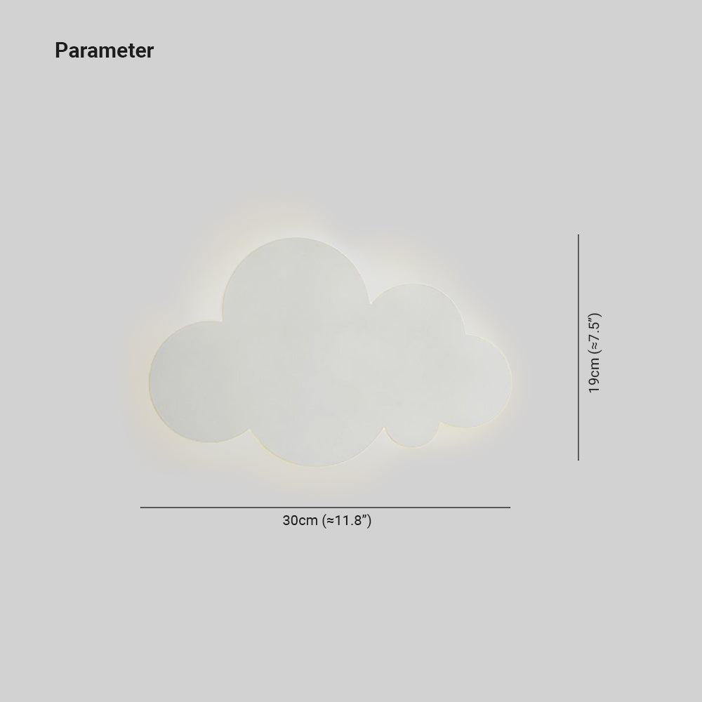 Modern Minimalist Design Cloud Shape Wall Lamp