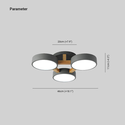 Ceiling Light For Living Room Nordic Minimalist Flush Mount