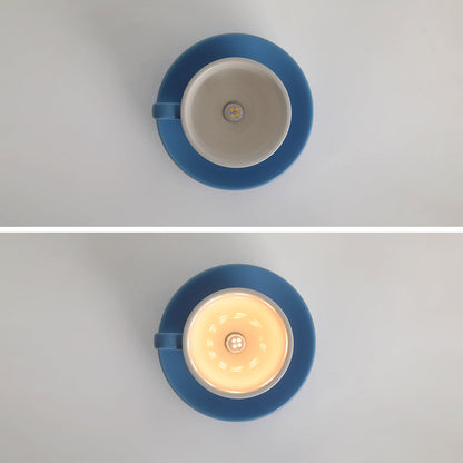 Bedroom And Living Rooms Flush Ceramic Ceiling Light Luna