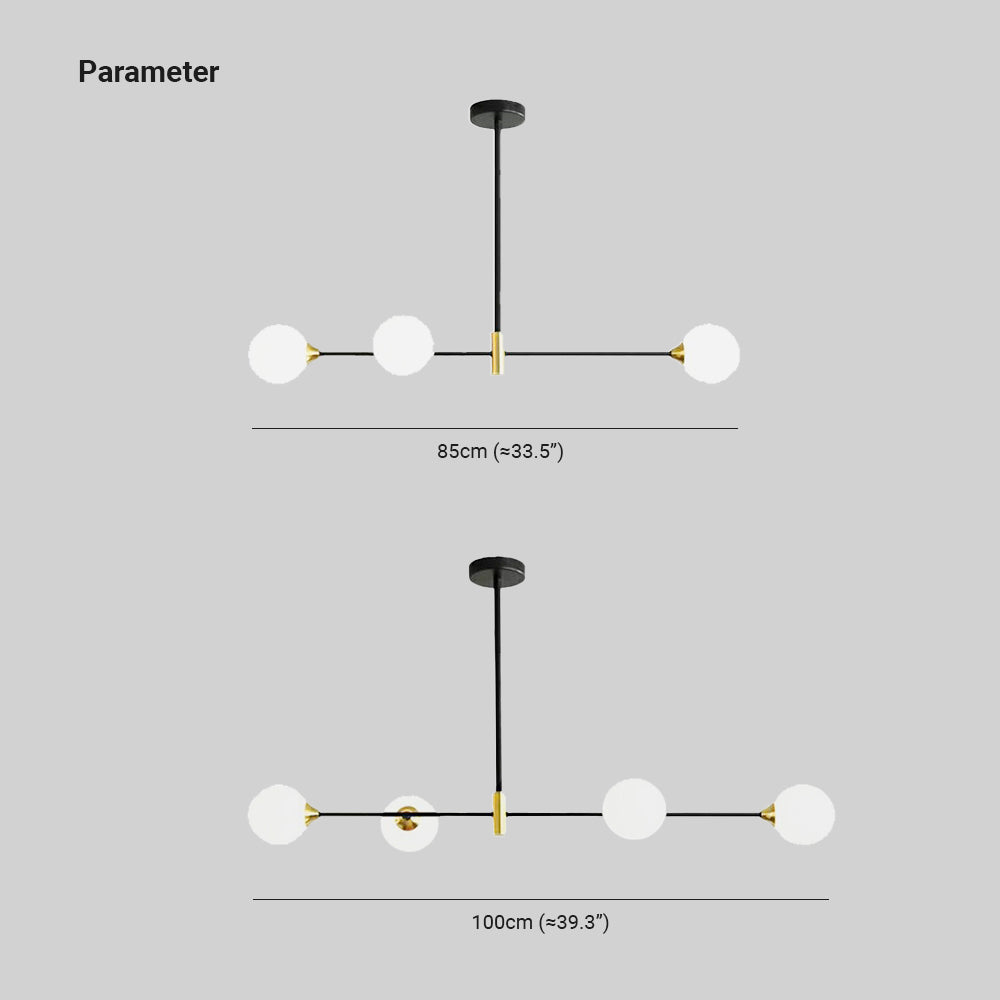 Rust Resistant Finish Metal Bubble Nordic Pendant Light
