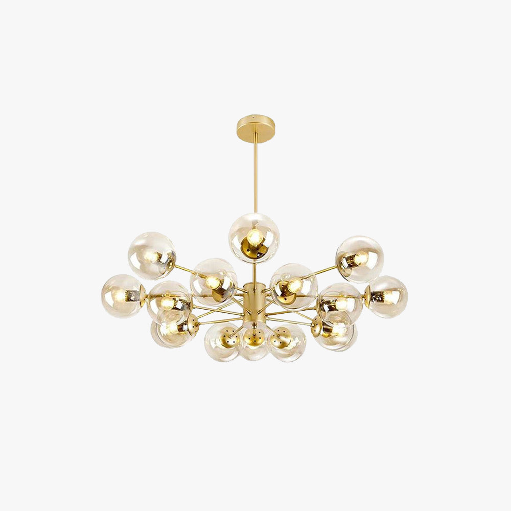 Black Gold Nordic Pendant Light for Cozy Ambience