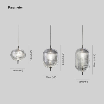 Gold Ambient Glow Modern Black Pendant Light