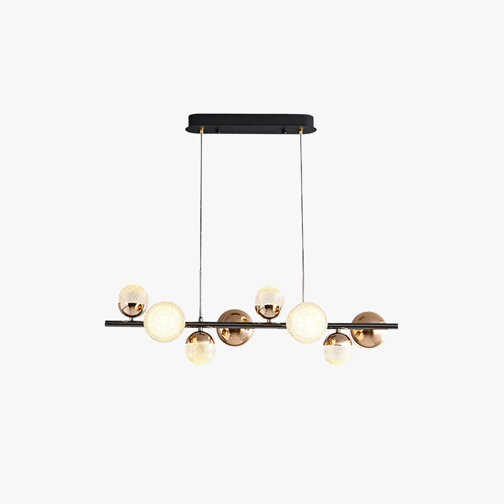 Soft Ambient Glow Glass Bubble Pendant Light