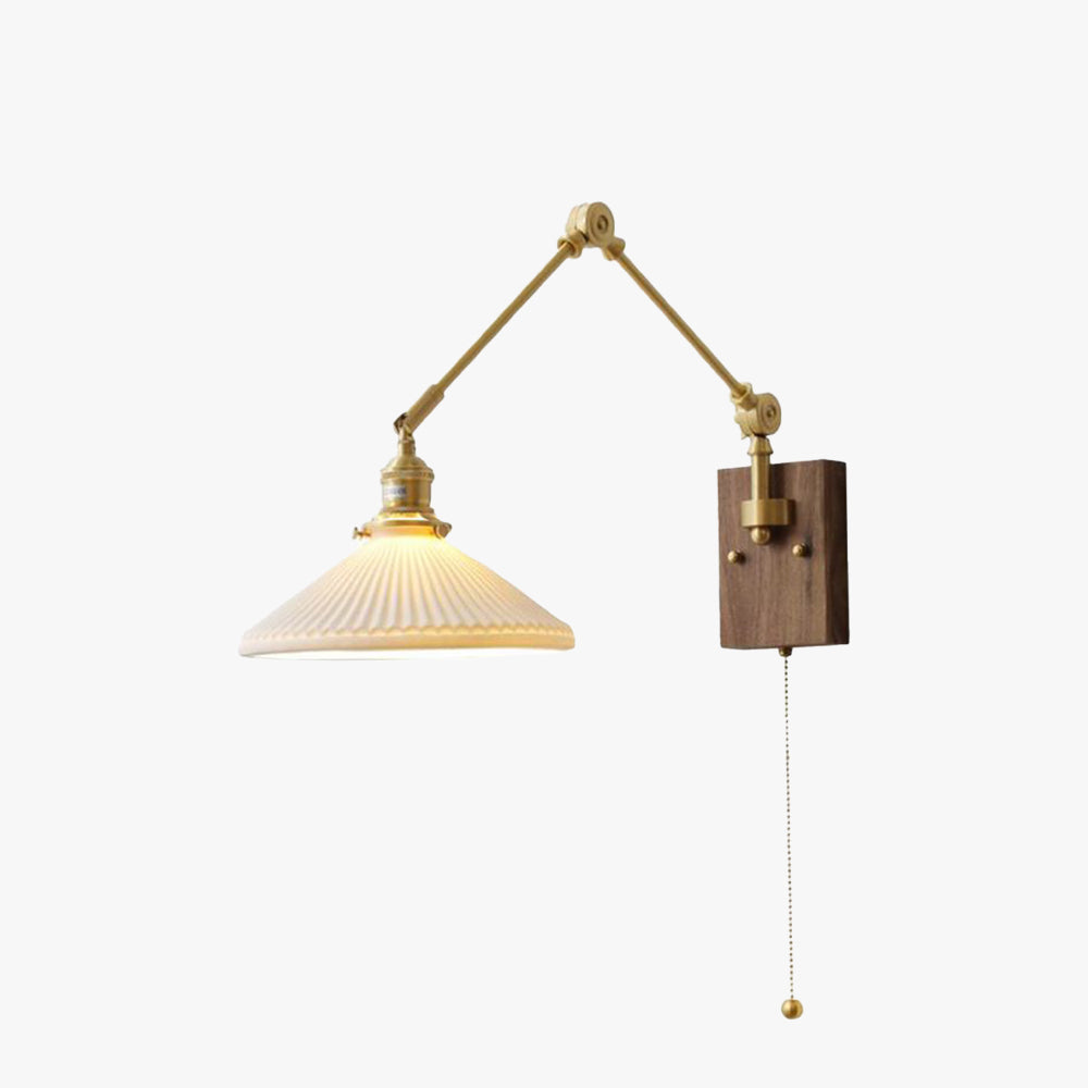 Modern Metal Adjustable Folding Wall Lamp LumaFold