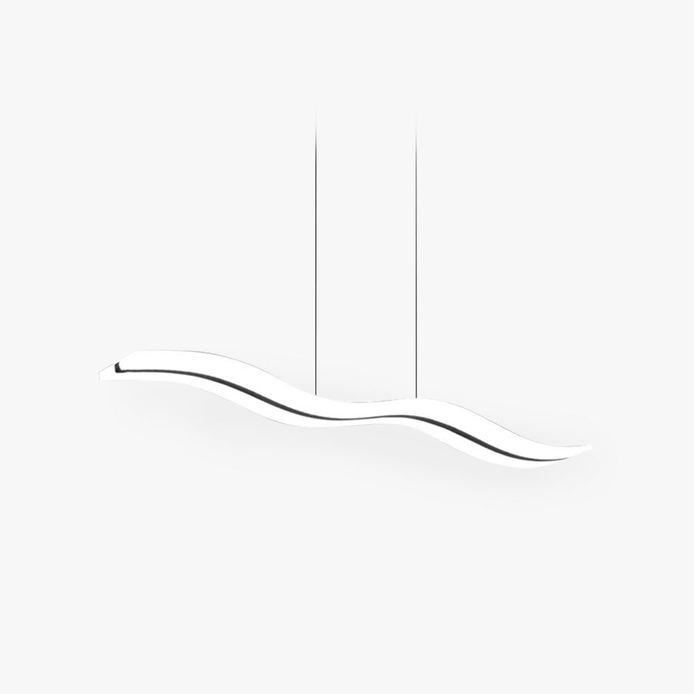 Bright Illumination Pendant Light Wave Acrylic Premium