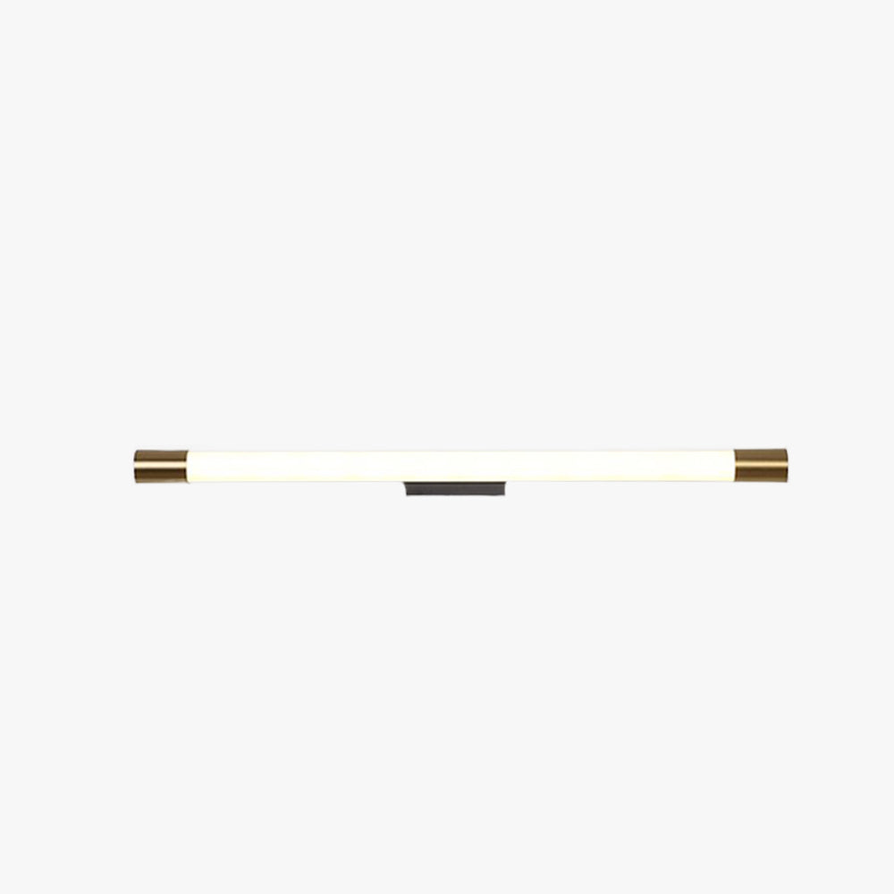 Front Vanity Gold Wall Mirror Luxor Light