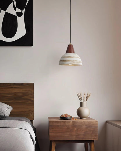 Ambient Glow Ceramic Shade Nordic Pendant Lamp