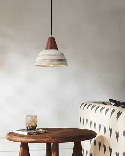 Ambient Glow Ceramic Shade Nordic Pendant Lamp
