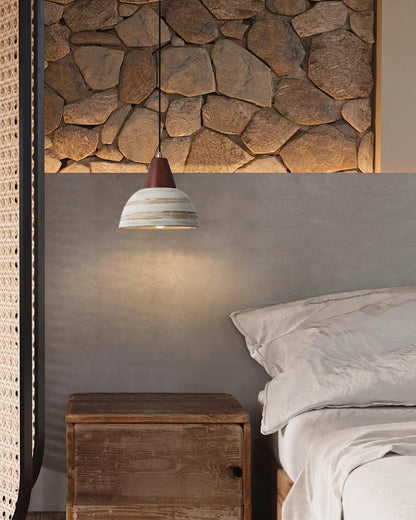 Ambient Glow Ceramic Shade Nordic Pendant Lamp