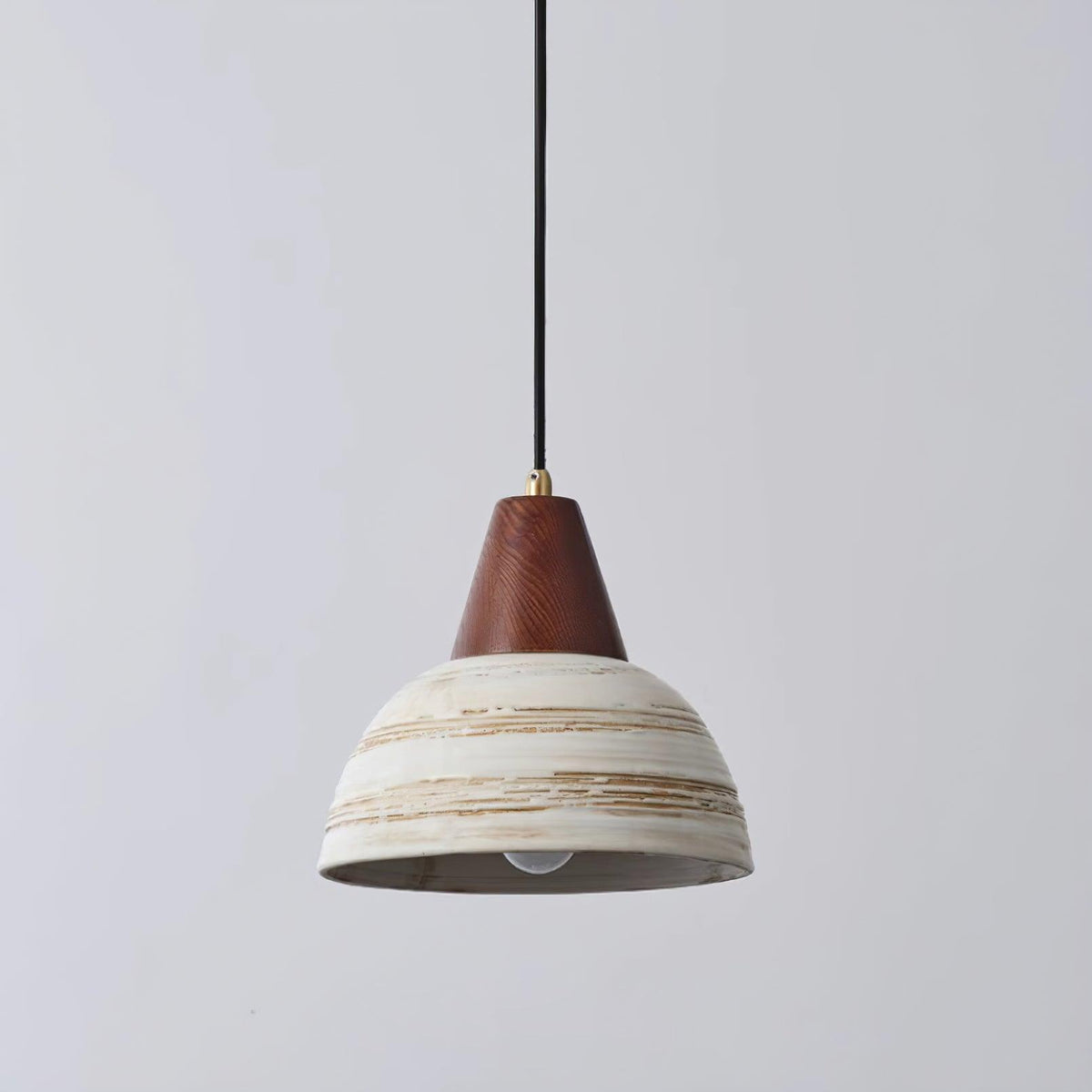 Ambient Glow Ceramic Shade Nordic Pendant Lamp