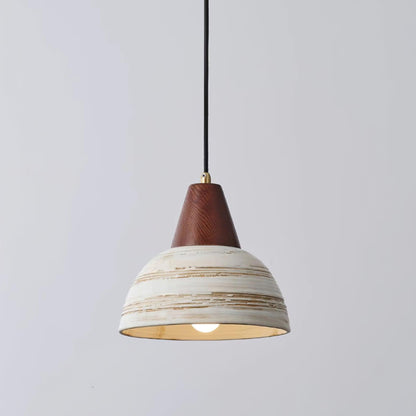 Ambient Glow Ceramic Shade Nordic Pendant Lamp