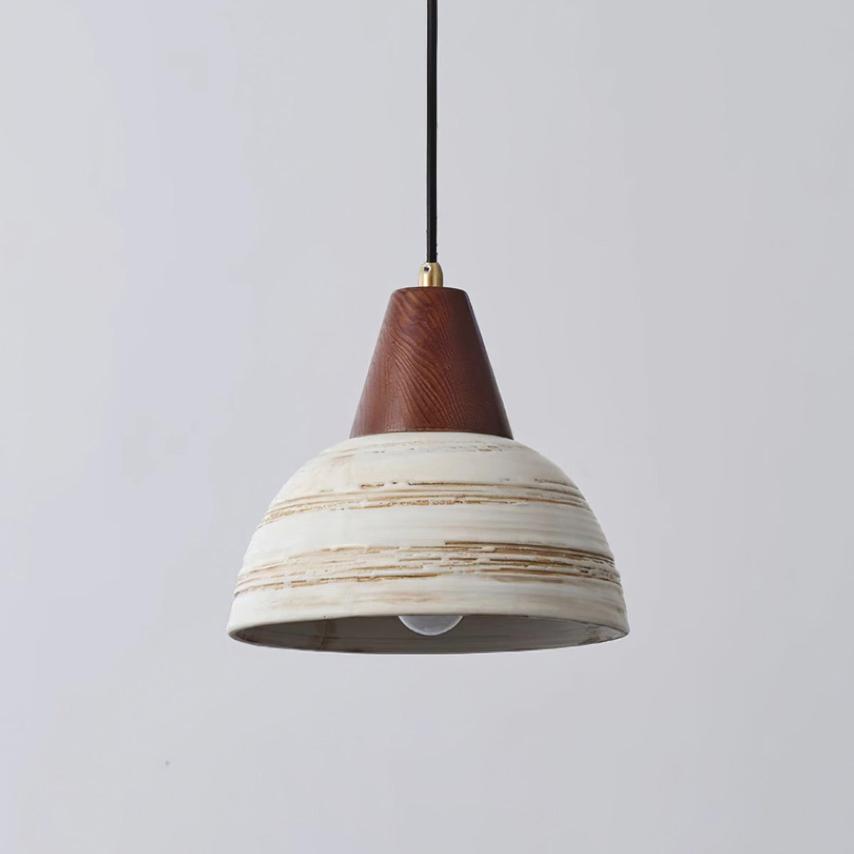 Ambient Glow Ceramic Shade Nordic Pendant Lamp